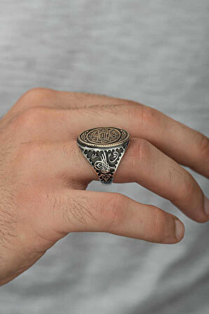 STİLLOVE Gümüş Süleyman Mührü Erkek Yüzük