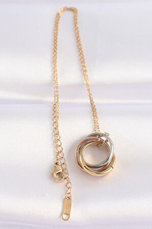 STİLLOVE 316L Çelik Zincir Çoklu Renk Cartier Model Kolye