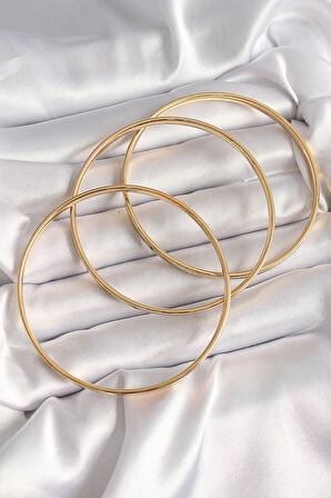 STİLLOVE 316L Çelik Gold Renk Ajda Model Kadın Bileklik