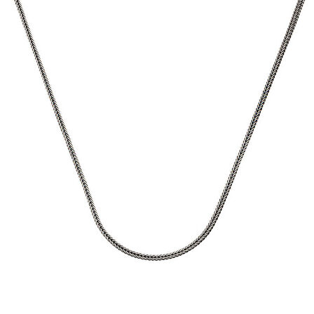 STİLLOVE ​Gümüş 2 mm Tilki Kuyruğu 60 Cm Zincir