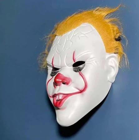 Stephen King&amp;#39;s Korkutucu Joker Maske 31x22 cm