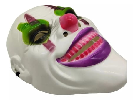 Delirten Gülüş Palyaço Temalı Joker Maskesi