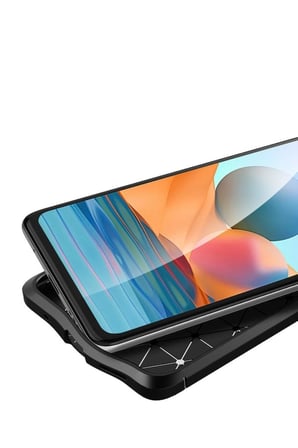 Redmi Note 10 Pro Kılıf Auto Focus Kapak - Kırmızı