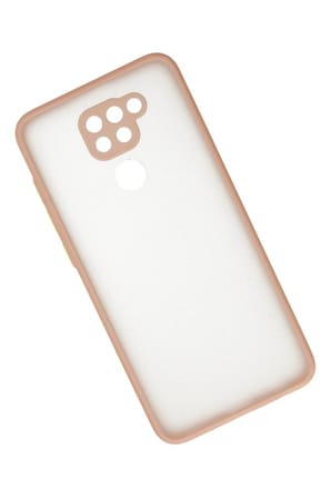 Redmi Note 9 Kılıf Montreal Silikon Kapak - Pembe