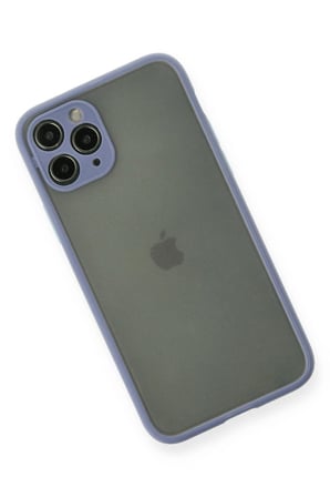 iPhone 11 Pro Kılıf Montreal Silikon Kapak - Gri