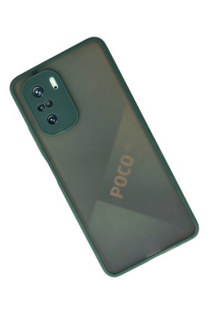 Poco F3 Kılıf Montreal Silikon Kapak - Yeşil