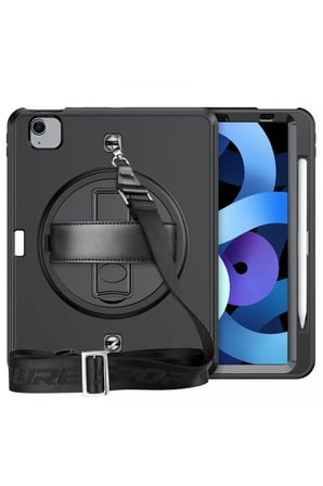 iPad Pro 11 (2020) Kılıf Strap-C Otterbox Tablet Kapak - Siyah