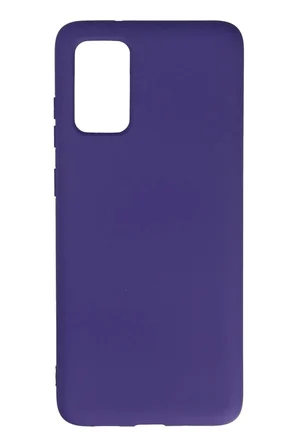 Samsung Galaxy S20 Plus Kılıf Nano içi Kadife Silikon - Mor