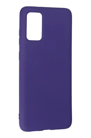 Samsung Galaxy S20 Plus Kılıf Nano içi Kadife Silikon - Mor