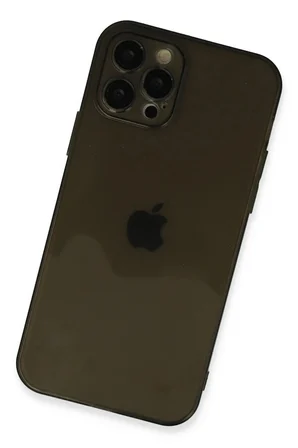 iPhone 12 Pro Kılıf Fly Lens Silikon - Siyah