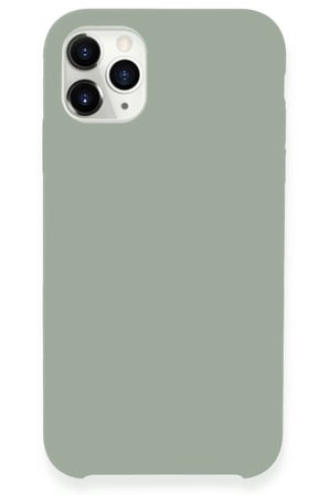 iPhone 11 Pro Max Kılıf Lansman Legant Silikon - Açık Gri