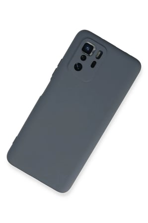 Poco X3 GT Kılıf Nano içi Kadife Silikon - Gri