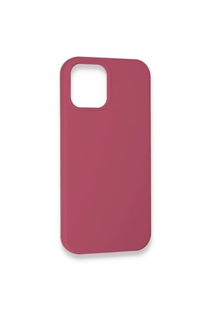 iPhone 12 Pro Kılıf Lansman Legant Silikon - Fuşya