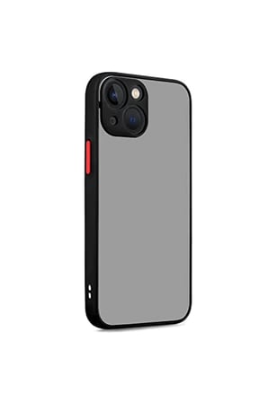 iPhone 13 Kılıf Montreal Silikon Kapak - Siyah