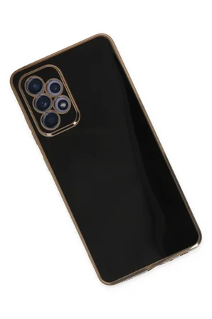 Samsung Galaxy A32 Kılıf Volet Silikon - Siyah