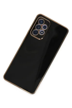 Samsung Galaxy A32 Kılıf Volet Silikon - Siyah