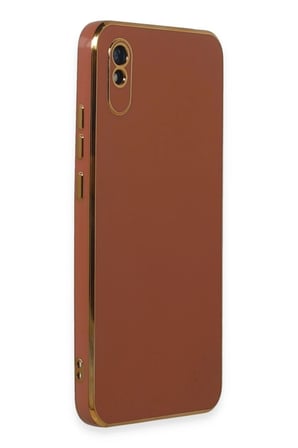 Redmi 9A Kılıf Volet Silikon - Kırmızı