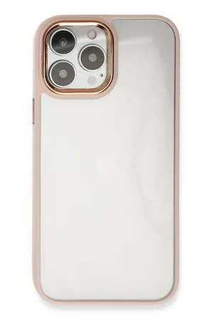 iPhone 14 Pro Max Kılıf Dora Kapak - Pudra