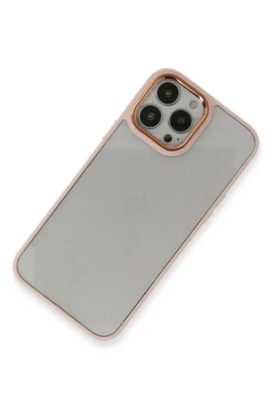 iPhone 14 Pro Max Kılıf Dora Kapak - Pudra