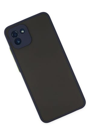 Samsung Galaxy A03 Kılıf Montreal Silikon Kapak - Lacivert