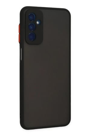 Samsung Galaxy M13 Kılıf Montreal Silikon Kapak - Siyah