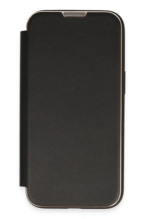 iPhone 14 Pro Kılıf Dolpin Kapaklı - Siyah