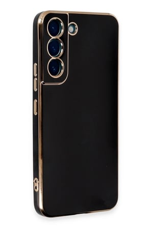 Samsung Galaxy S21 Kılıf Volet Silikon - Siyah