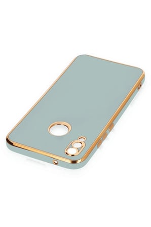 Huawei P20 Lite Kılıf Volet Silikon - Açık Yeşil