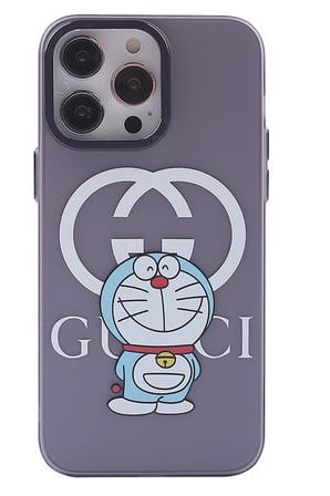 iPhone 14 Pro Kılıf  Desenli Kapak -  Mor - 3