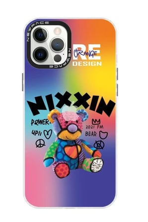 iPhone 12 Pro Max Kılıf Estoril Desenli Kapak - Estoril - 11