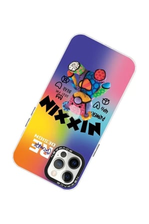 iPhone 12 Pro Max Kılıf Estoril Desenli Kapak - Estoril - 11