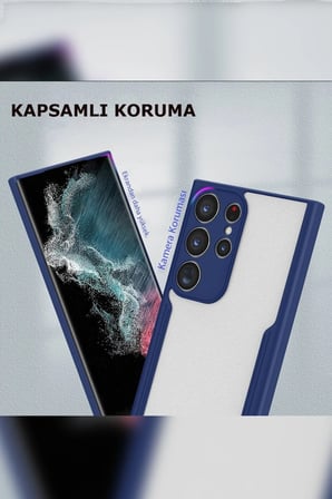 Samsung Galaxy S23 Plus Kılıf Platin Silikon - Kırmızı
