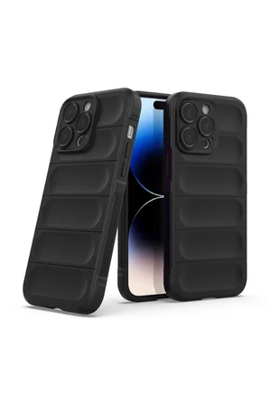 iPhone 14 Pro Kılıf Optimum Silikon - Siyah
