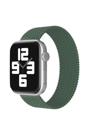 Watch 38mm Ayarlı Solo Silikon Kordon - Haki Yeşil