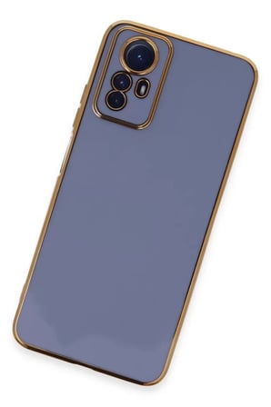 Redmi Note 12S Kılıf Volet Silikon - Mavi