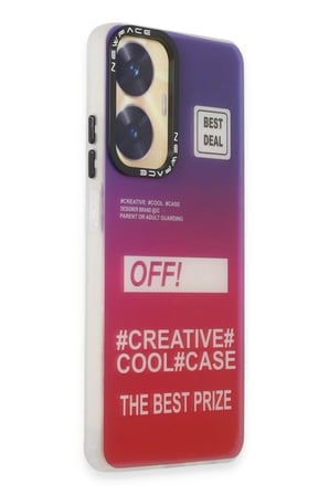Realme C55 Kılıf Estoril Desenli Kapak - Estoril - 9