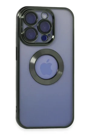 iPhone 15 Pro Max Kılıf Slot Silikon - Köknar Yeşili