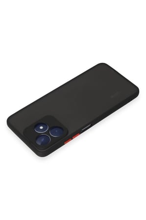 Realme C53 Kılıf Montreal Silikon Kapak - Siyah