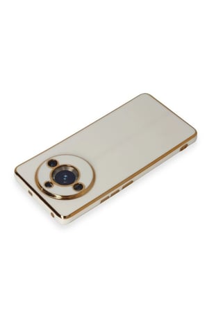 Realme 11 Pro Kılıf Volet Silikon - Beyaz