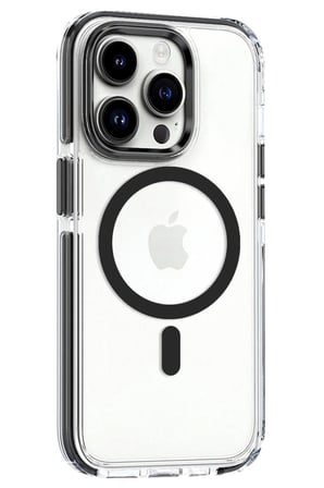 iPhone 15 Pro Max Bella Magsafe Kapak - Siyah