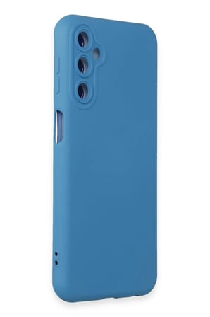 Samsung Galaxy M14 5G Kılıf Nano içi Kadife Silikon - Mavi