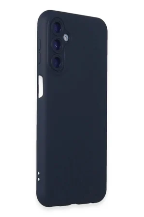 Samsung Galaxy M14 5G Kılıf Nano içi Kadife Silikon - Lacivert