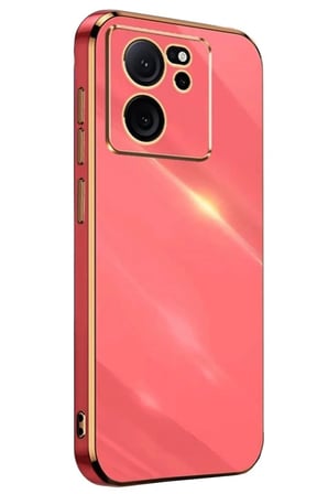 Mi 13T Pro Kılıf Volet Silikon - Kırmızı