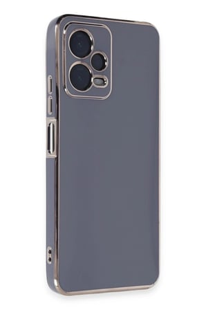 Redmi Note 12 Pro Plus Kılıf Volet Silikon - Mavi