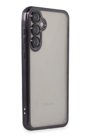 Samsung Galaxy S23 FE Kılıf  Lensli Silikon - Mor