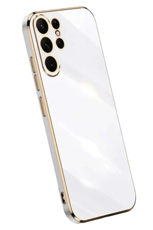 Samsung Galaxy S24 Ultra Kılıf Volet Silikon - Beyaz