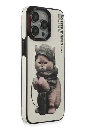 iPhone 14 Pro Fun Magsafe Kapak - Beyaz