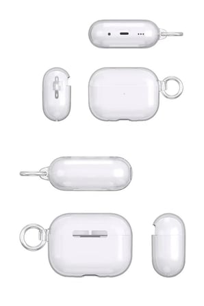 Airpods Pro 2 (2.nesil) Shell Kılıf - Siyah
