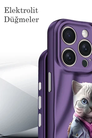 iPhone 14 Pro Kılıf Crew Desenli Kapak - Kapadokya