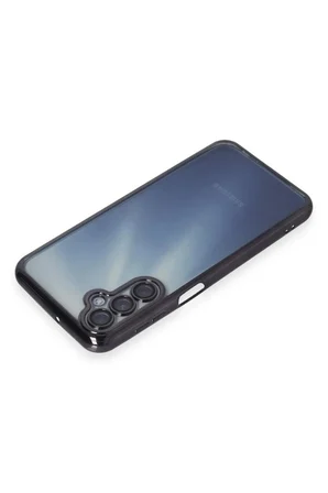 Samsung Galaxy A15 4G Kılıf  Lensli Silikon - Mor